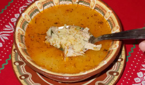 Заешка Супа с ориз