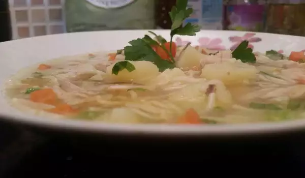 Заешка Супа с картофи