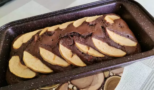 Здравословен кекс с ябълки и лимец