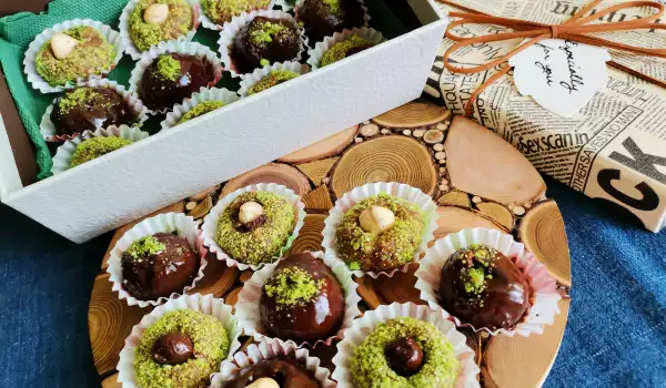 Здравословни шоколадови бонбони без захар