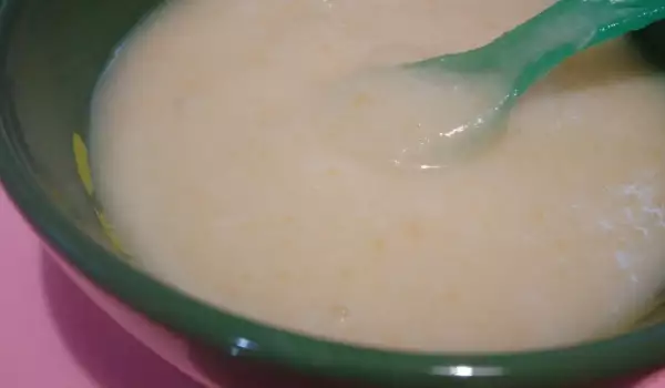 Зеленчукова крем супа за бебета