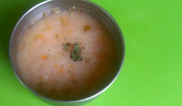 Зеленчукова супа за бебе