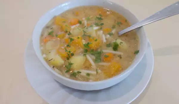 Зеленчукова супичка с тиква