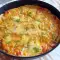 Мусака от тиквички с капия и моцарела