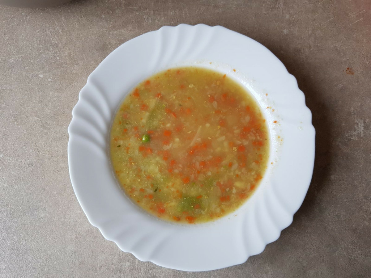 Патешко и зеленчуци - съставки за една невероятно вкусна супа
