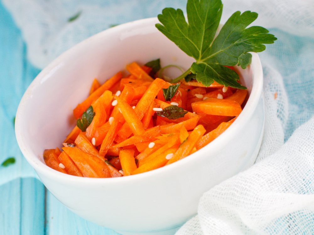 Не е важно че салатате само с моркови важното е