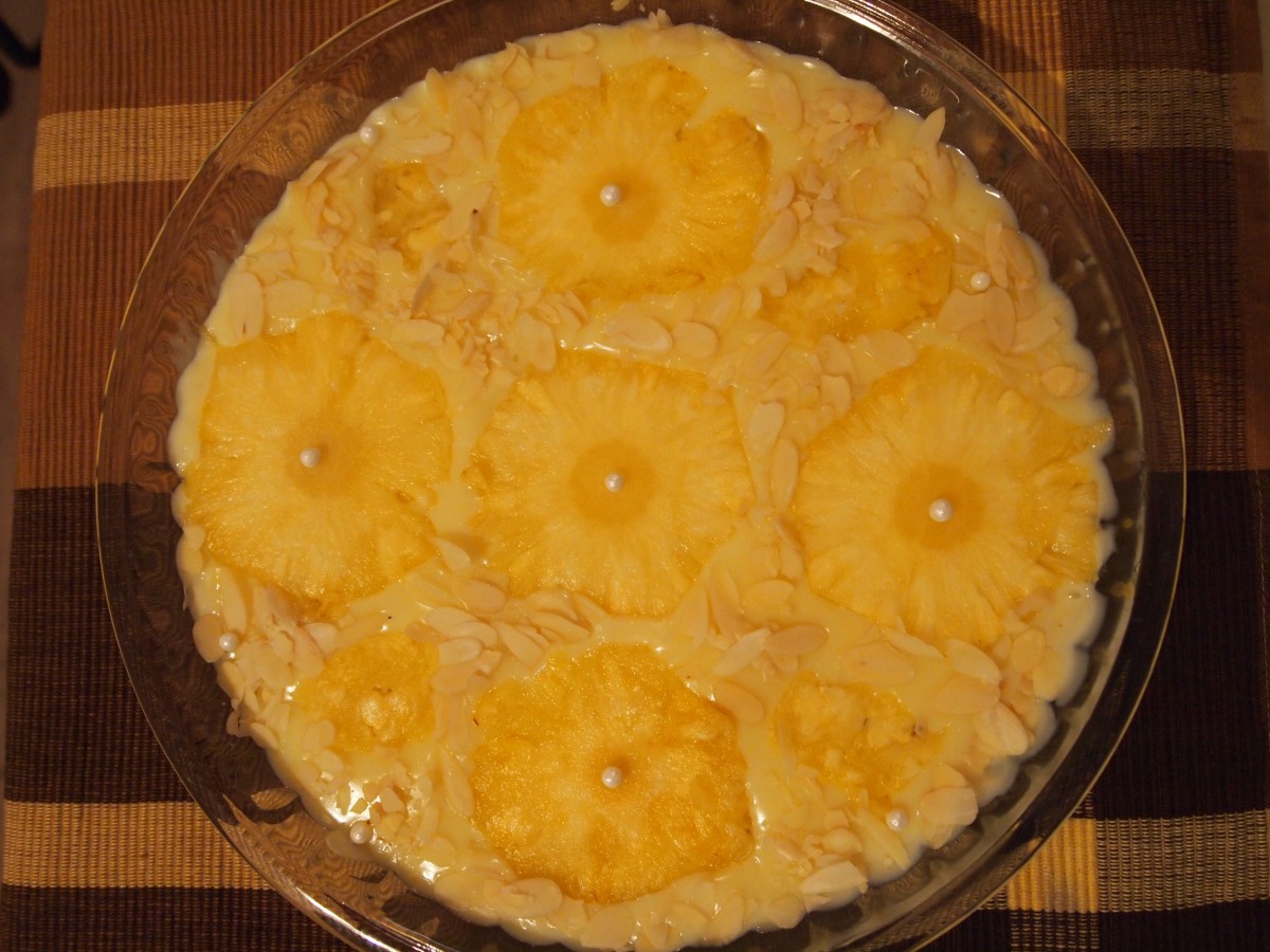 Лесен десерт с ананас, който е чудесен за следобедно кафеНеобходими