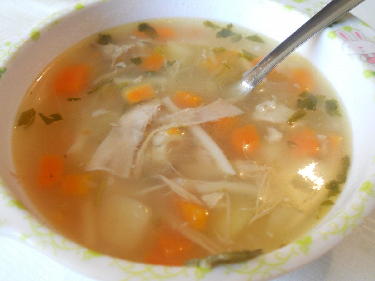 Без излишни мазнини, без пържене - питателна патешка супа за