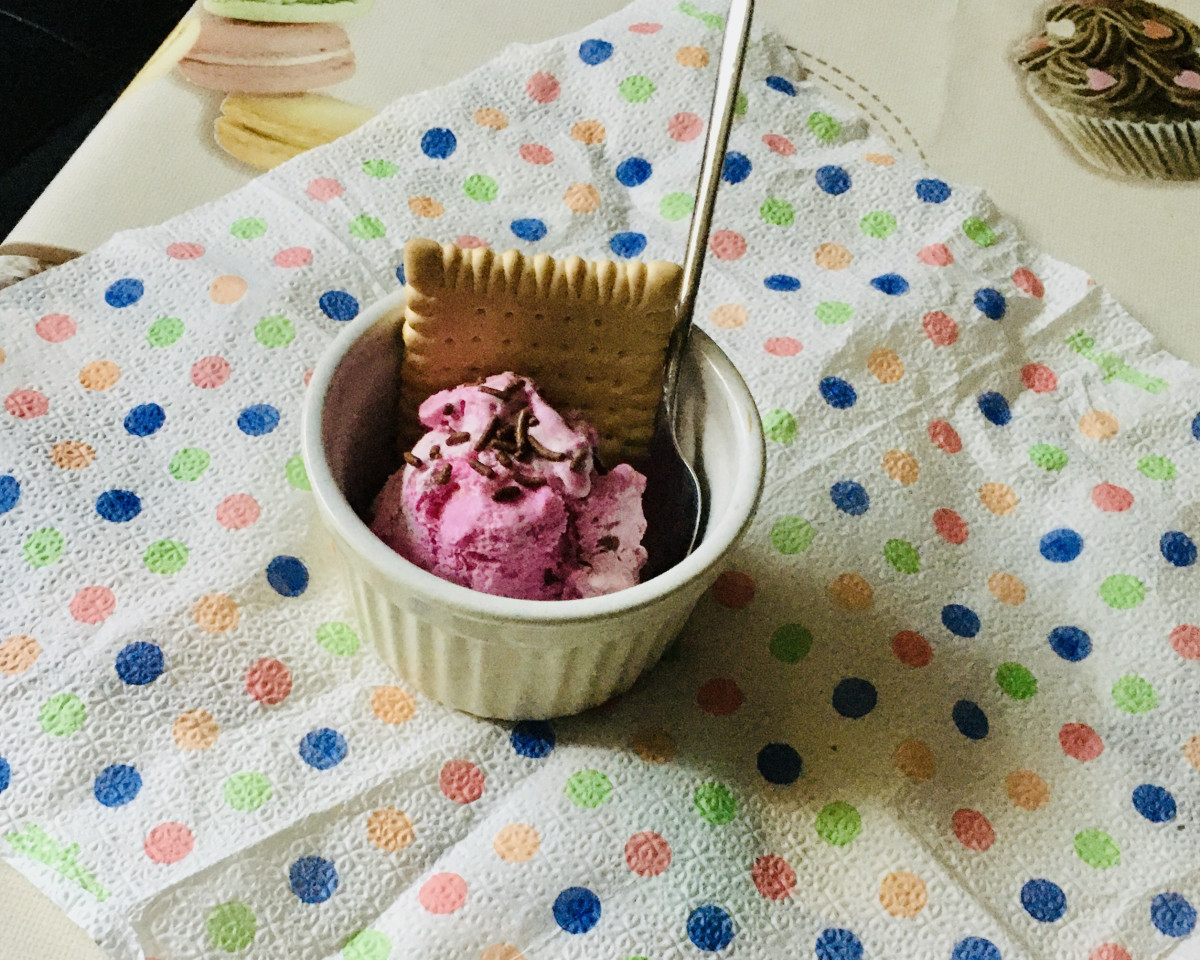 Вкусен домашен сладолед с плодове насладете сеНеобходими Продукти● сладкарска