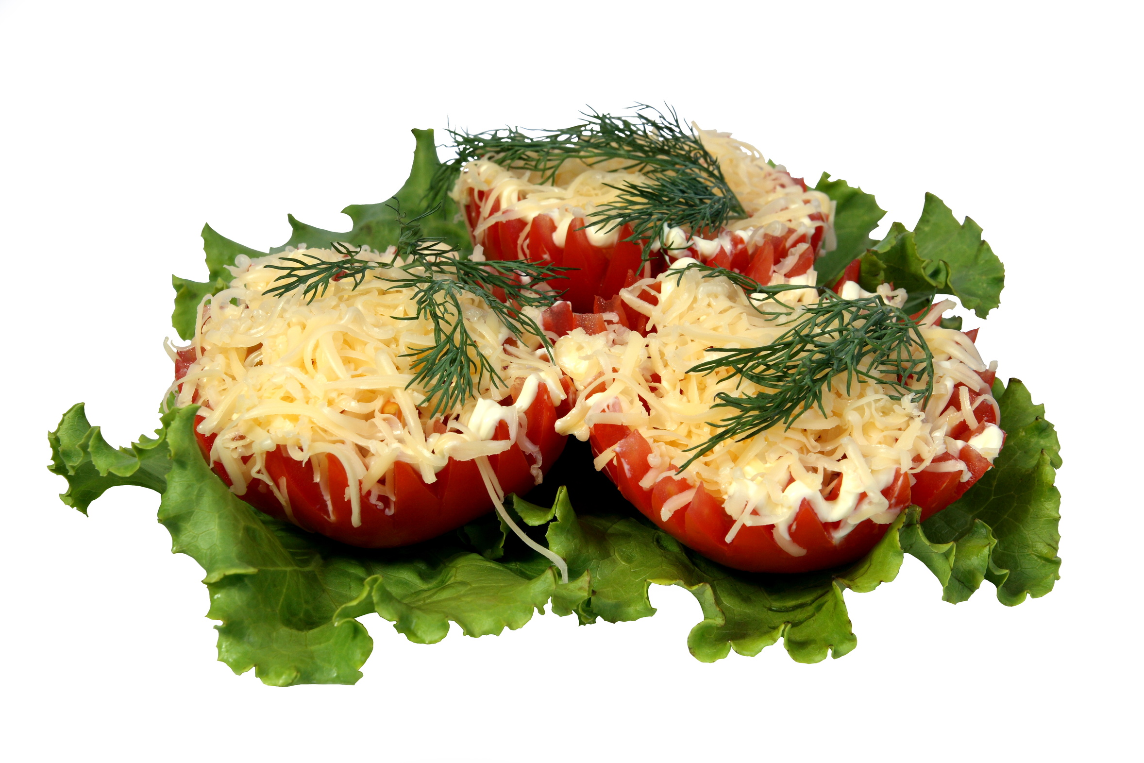 Вместо салата пригответе тези ефектни и много вкусни доматени кошнички