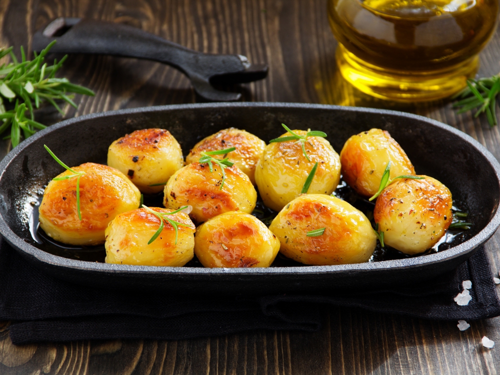 Снимка: Ароматни хрупкави пресни картофи