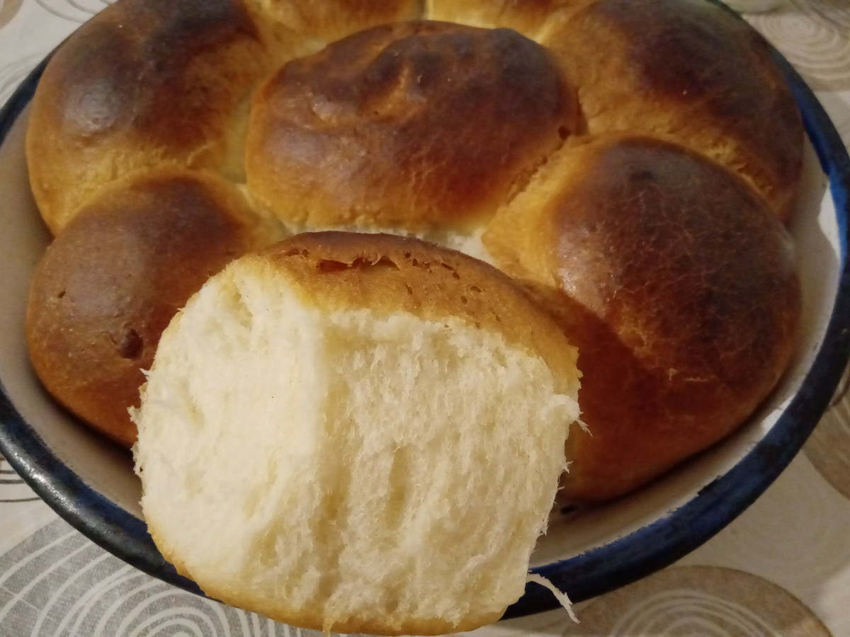 Пухкав хляб без допълнително месене може да го хапнете