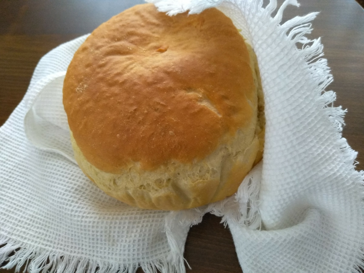 Още щом разбрахме че този хляб със суроватка е домашен