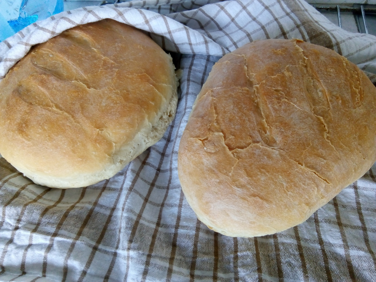 И със суха мая може да приготвите уханен домашен хляб