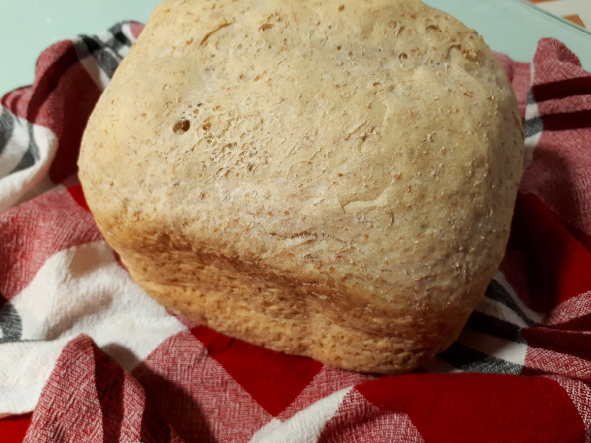 Интегрален хляб който се приготвя лесно и бързо просто пуснете