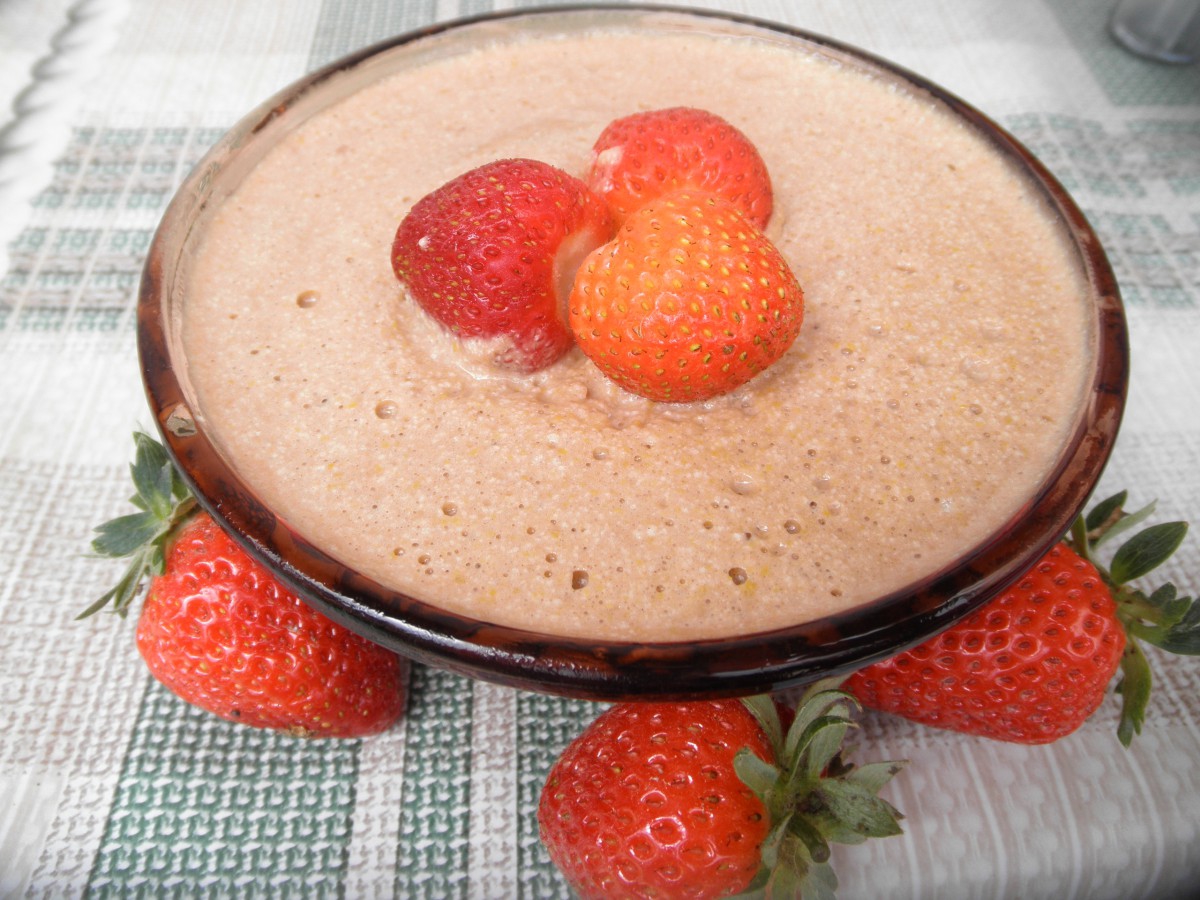 Освежете лятото с този страхотен разхлаждащ какаов крем с ягодиНеобходими