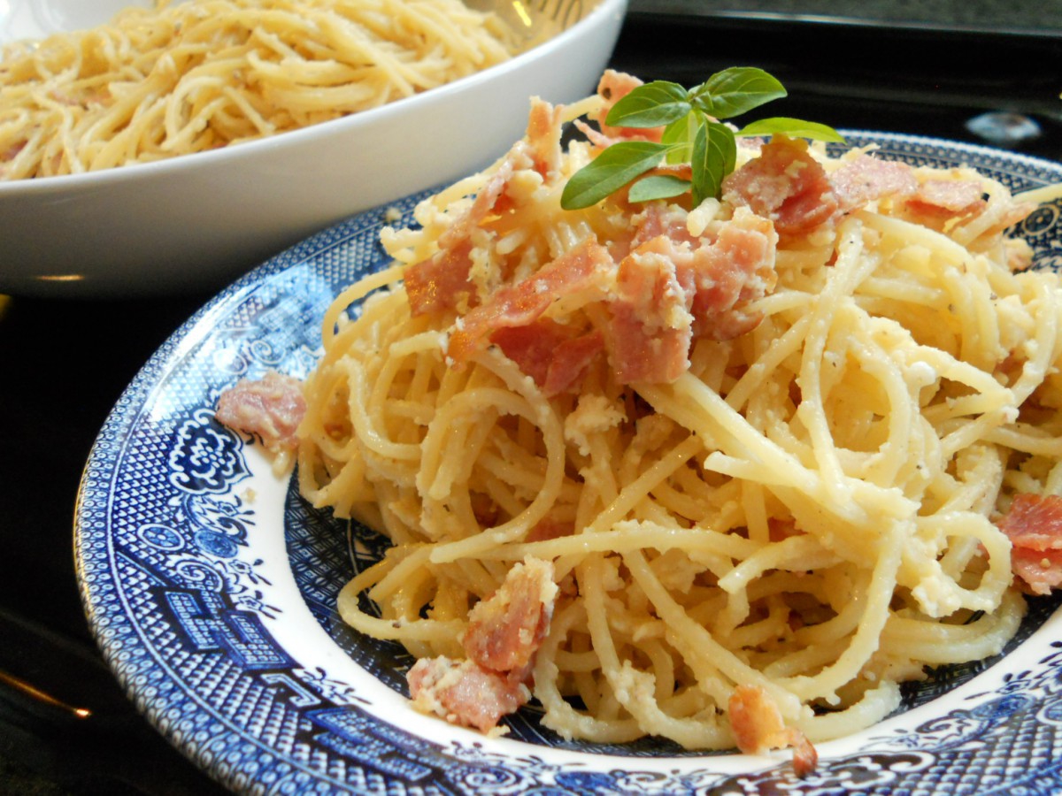 Спагети Карбонара по автентична италианска рецепта както ги приготвят най големите