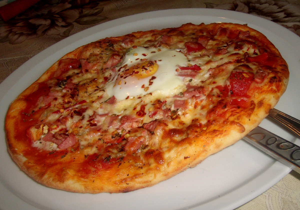 Пицата Кариола на Нина се получи страшно добре и някак