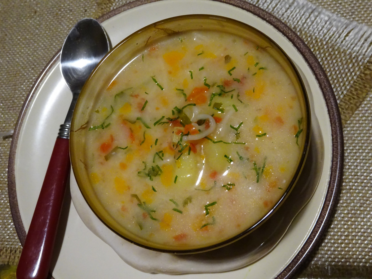 Снимка: Картофена супа за дете