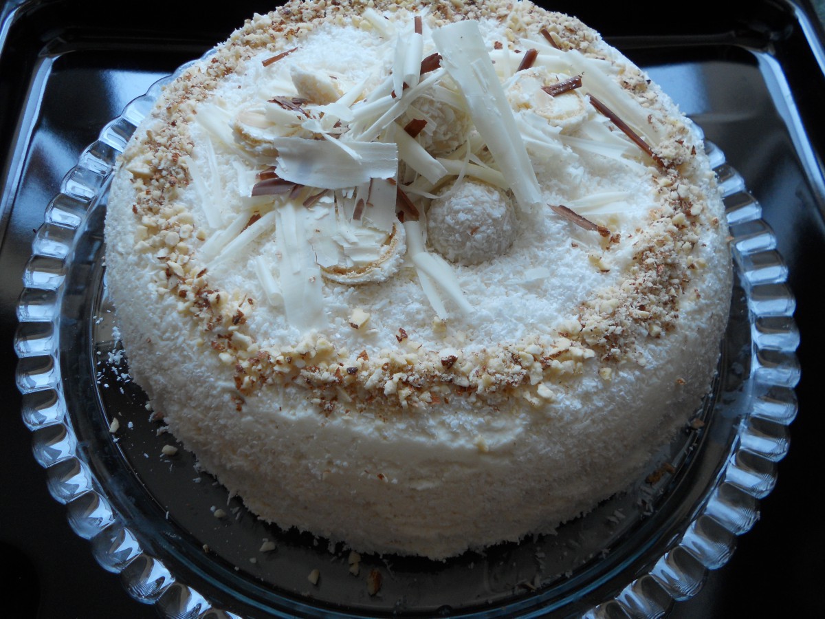 Уникална торта на вкус с деликатен бадем и кокосов аромат Необходими