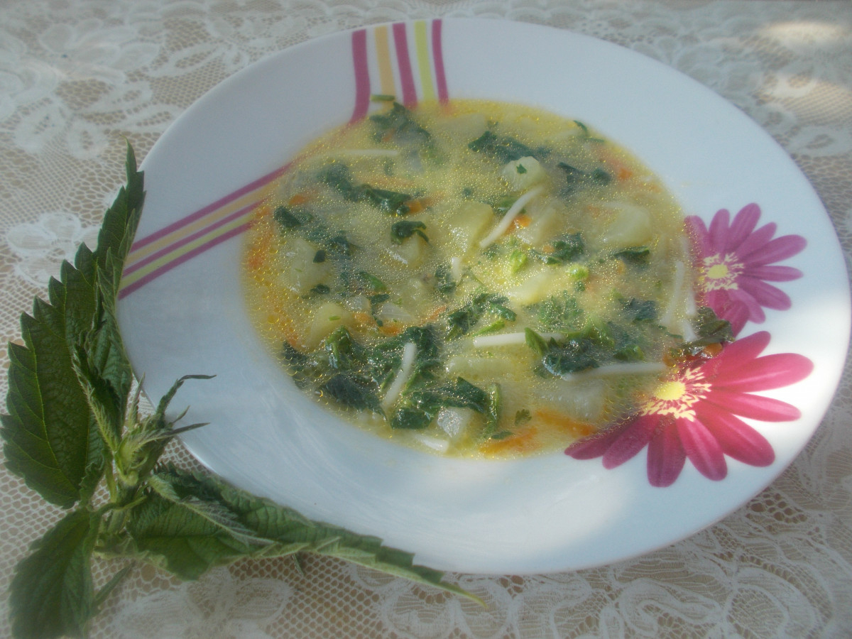 Супа с коприва и фиде - бърза пролетна рецепта за