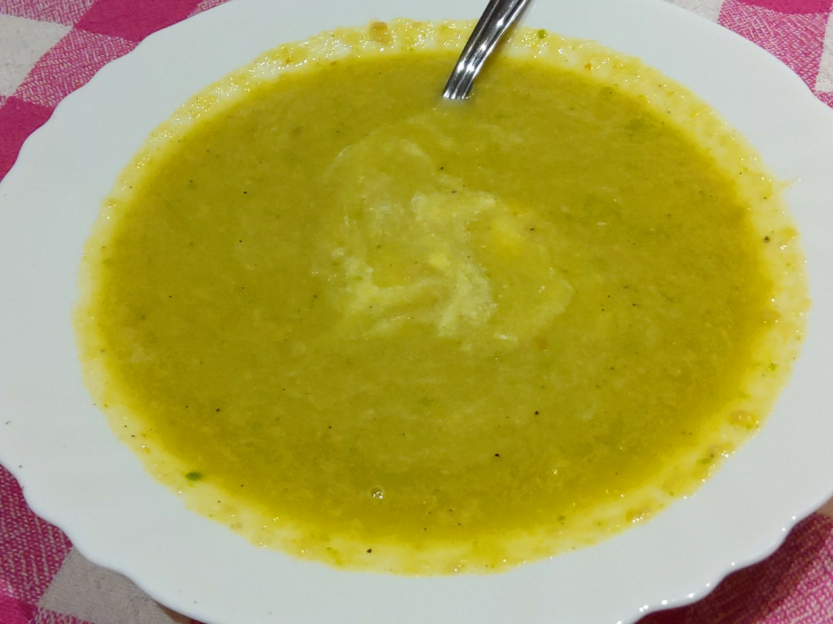 Крем супа от кейл идеална да ви стопли през студените