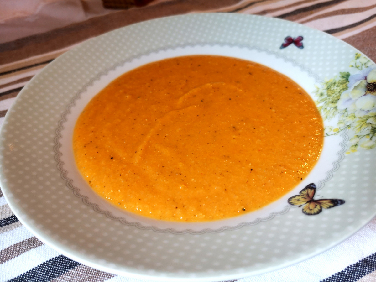 Крем супа от червена леща - голяма вкусотия, която може