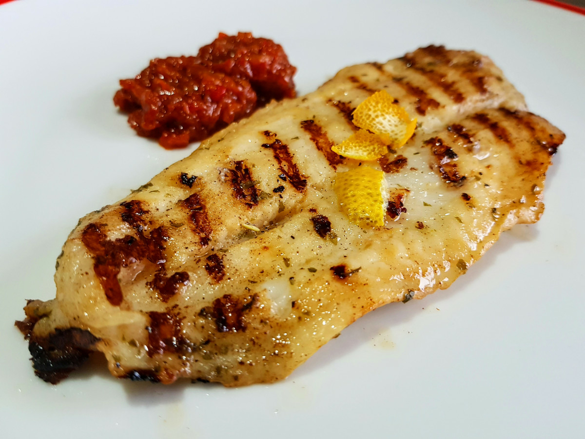 Една от най вкусните риби пангасиус приготвен с цитрусова марината
