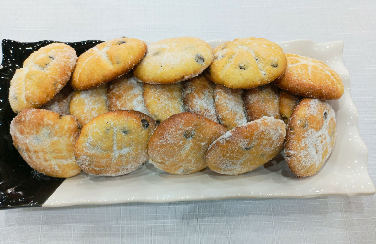 Маслени бисквити с шоколадови капки - идеални за колегите ви