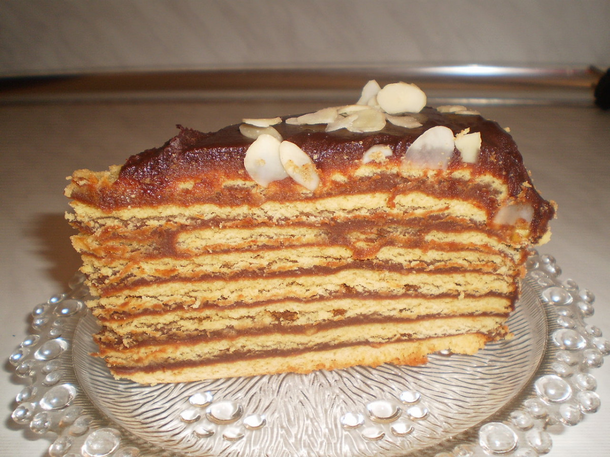 Разкош по кралски - невероятна торта с цели осем блатаНеобходими