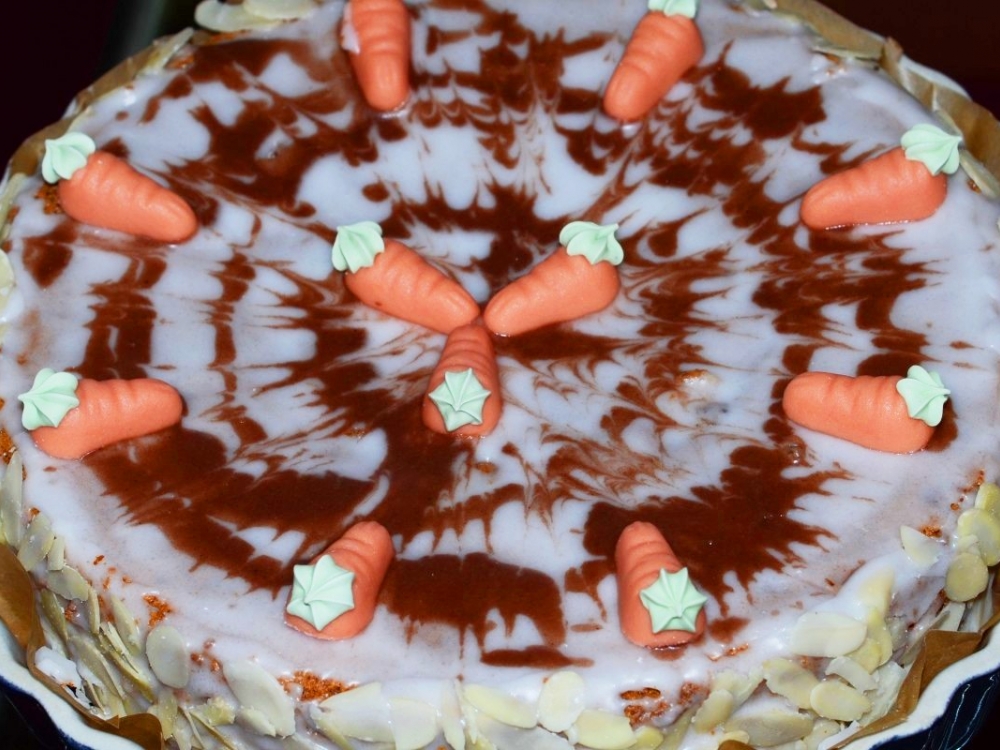 Съветваме ви да изпробвате този морковен десерт страхотен еНеобходими