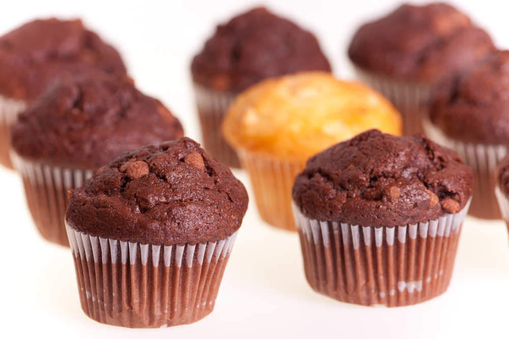 Двойно шоколадовите кейкчета дават двойно по малък шанс на диетата виНеобходими