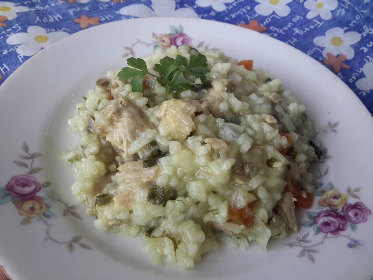 Пиле с ориз на котлон - вкусен обяд за нула