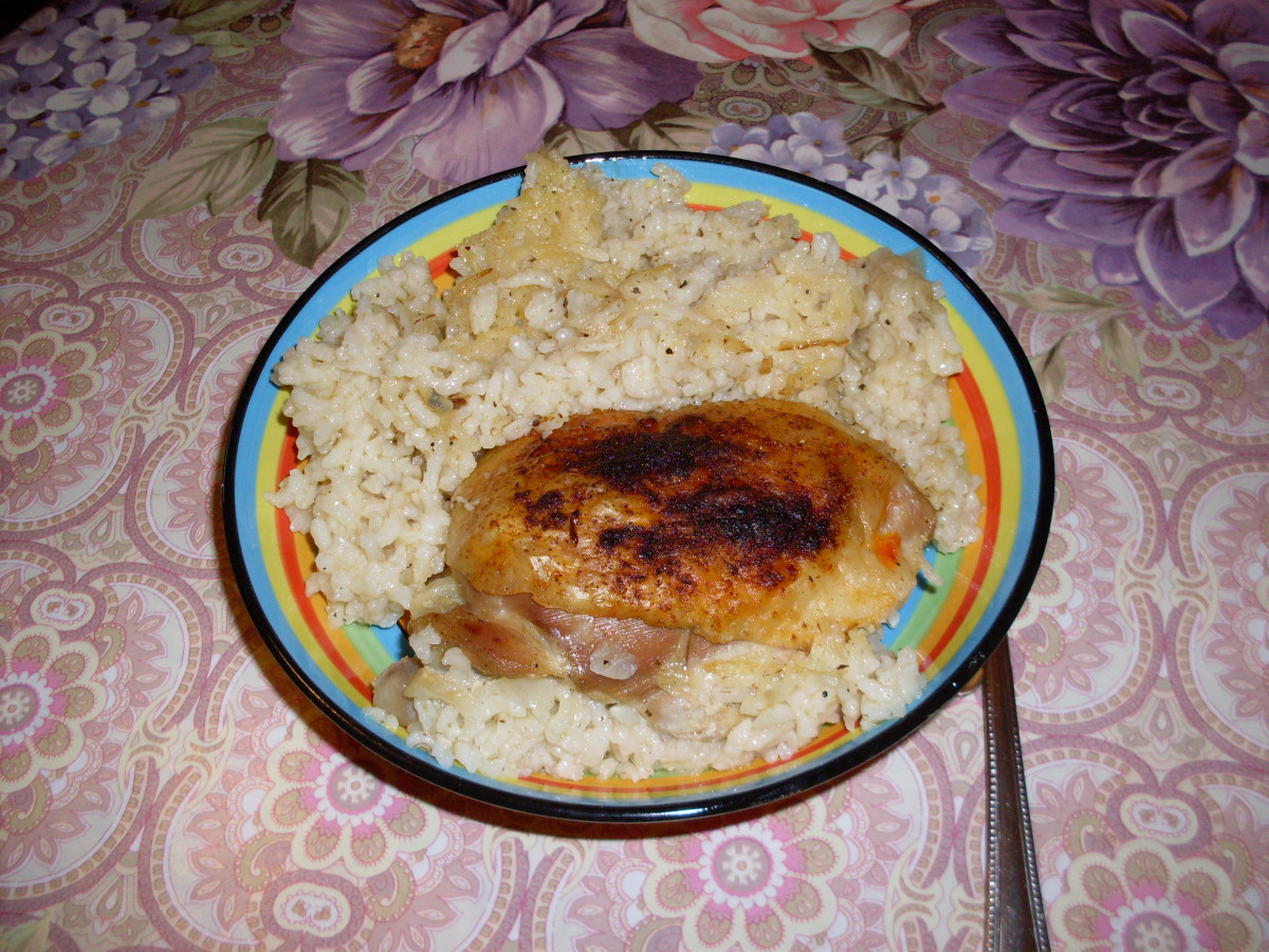 Изпитана рецепта за класическо пиле с ориз хапвайте и