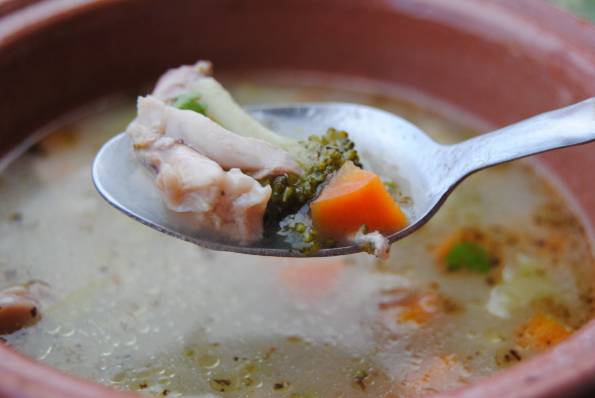 Витамини на корем или как се приготвя най-вкусната пилешка супа