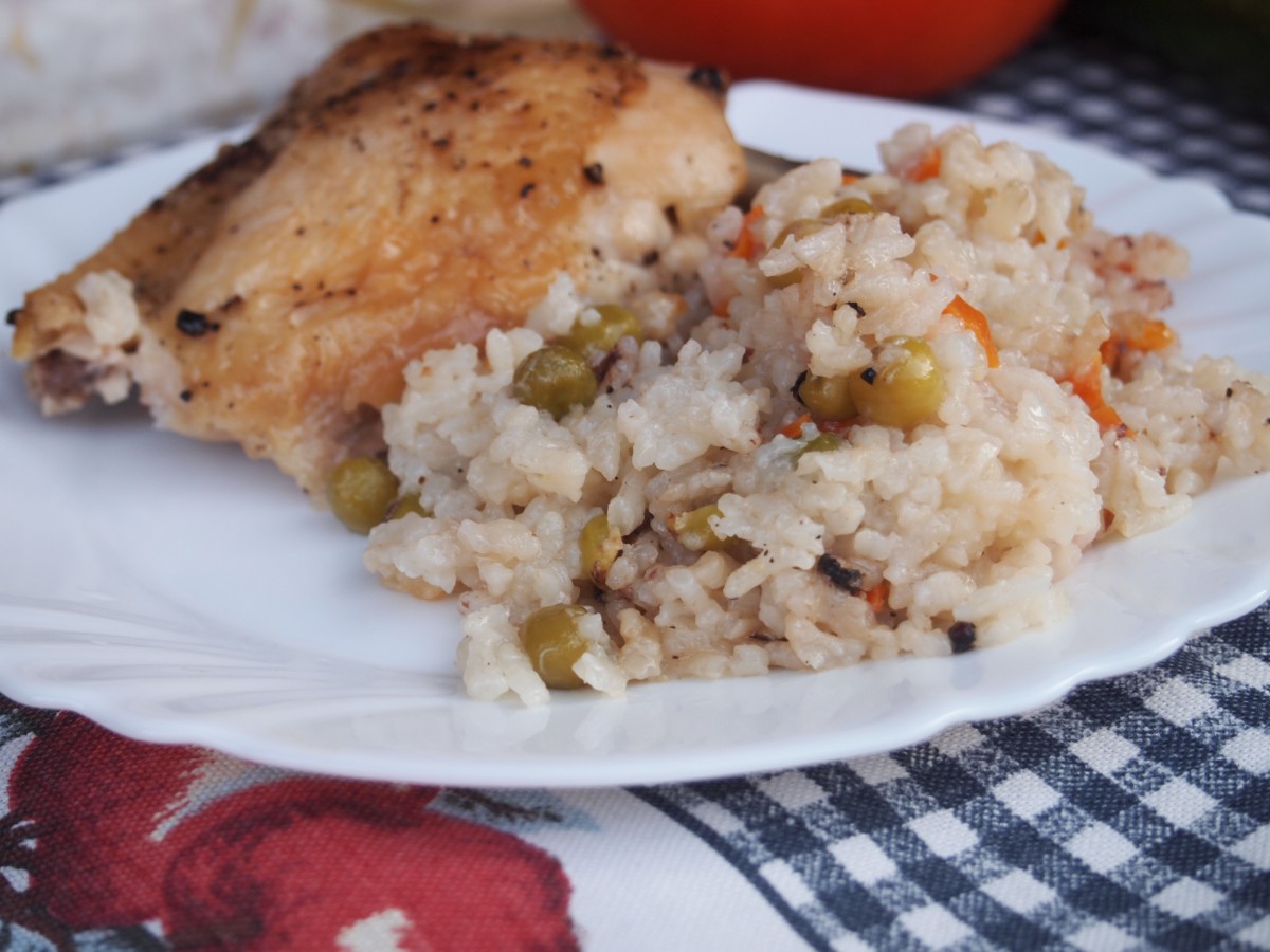 Лесна и много вусна рецепта за пиле с ориз Добавете