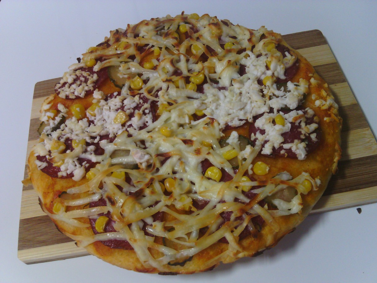 Домашно приготвената пица най вкусния аламинут с който да зарадвате