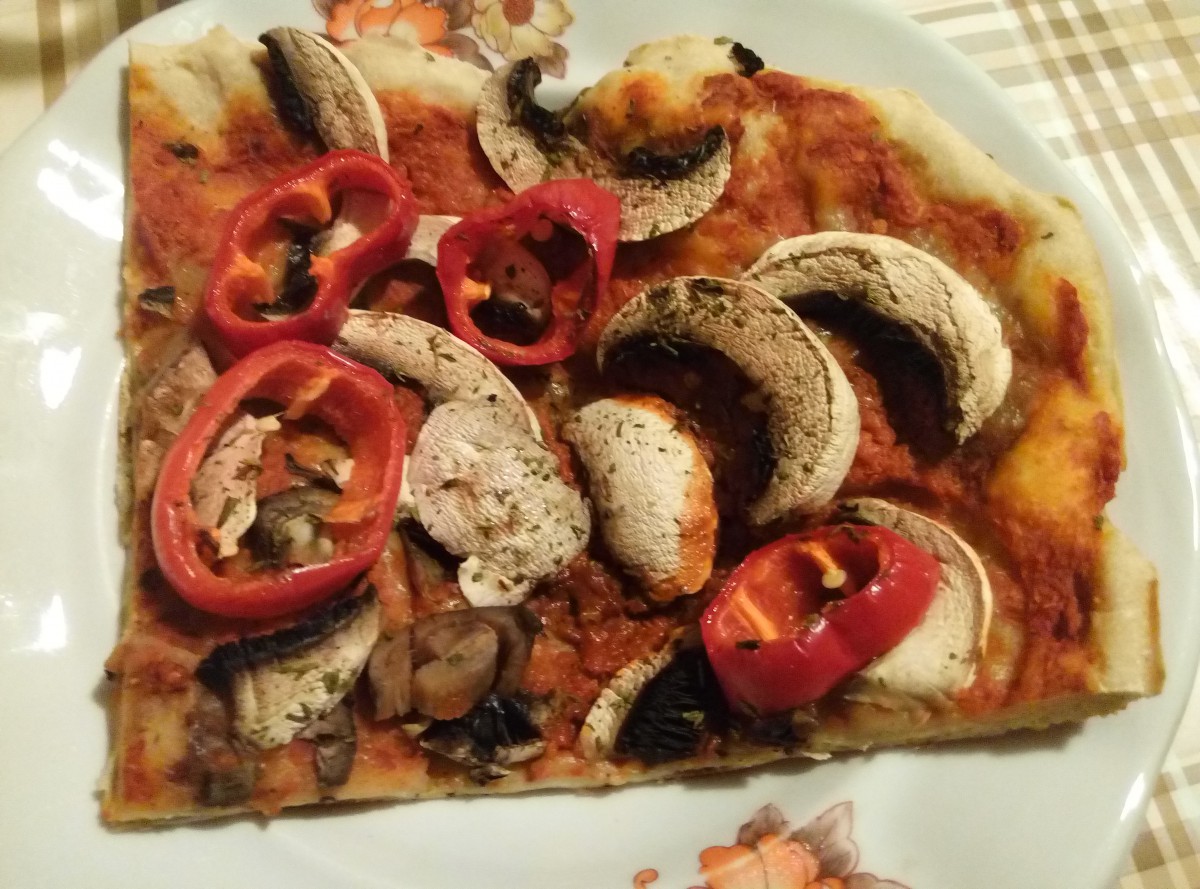Вкусна вегетарианска пица която ще изкуши дори заклетите любители на