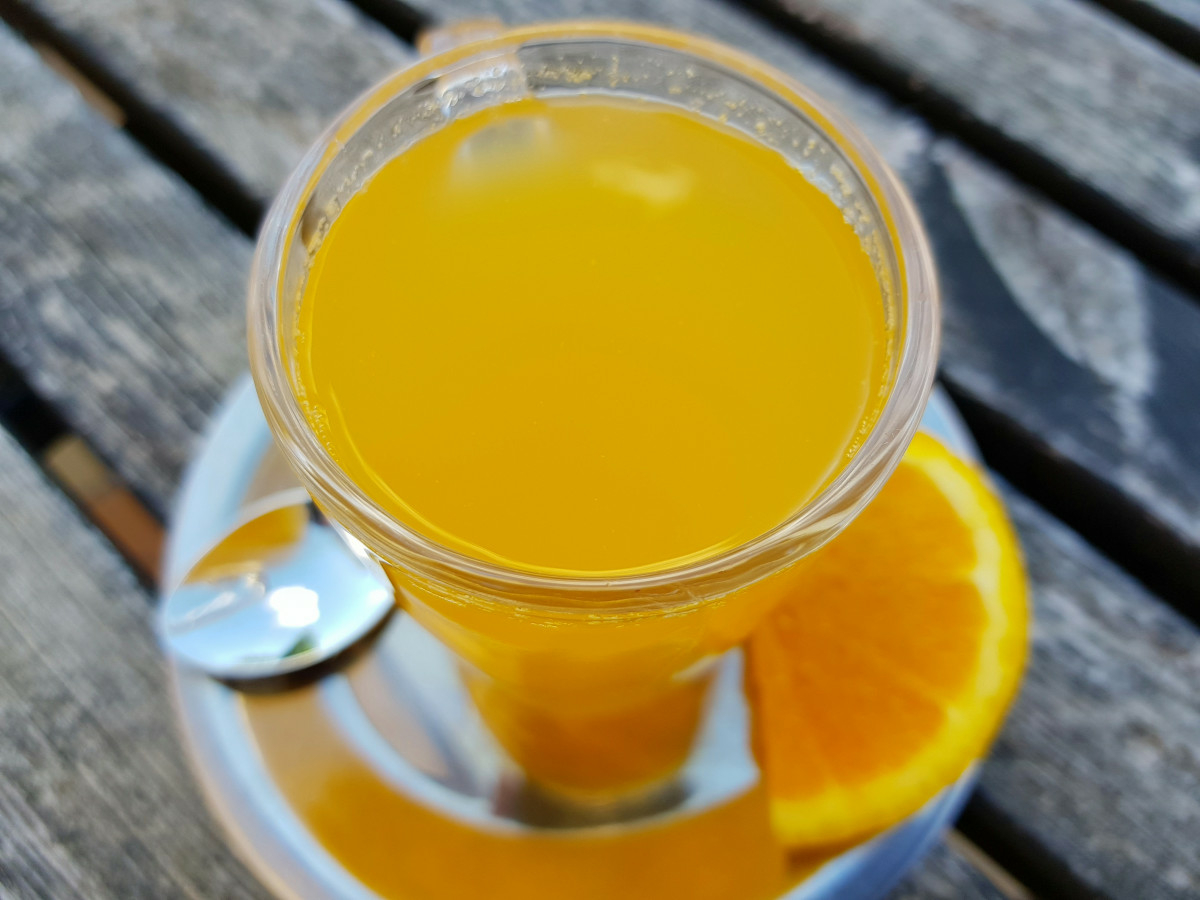 Времето винаги е добро за чаша портокалов пунш с ромНеобходими