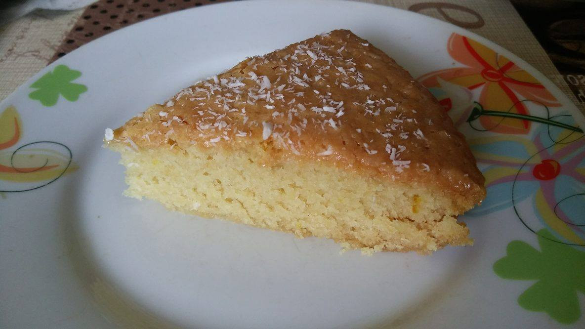 Вкусотии по време на пости разкошен лимонов кейк който