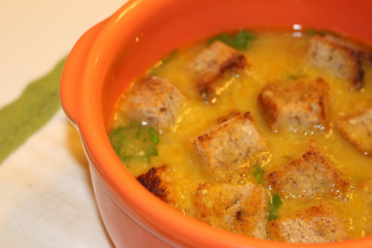 Постна крем супа от нахут нежна ароматна и вкусна Необходими