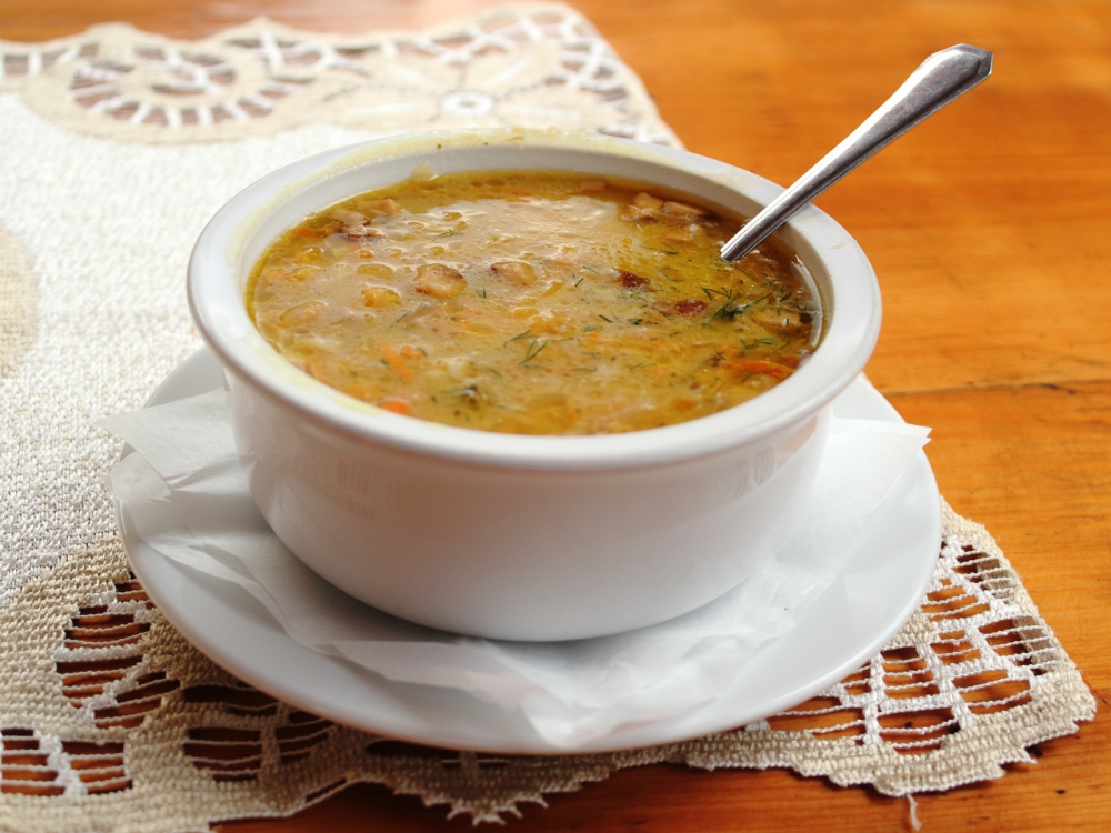 Ароматна зимна супа с булгур и кисело зеле вкусна