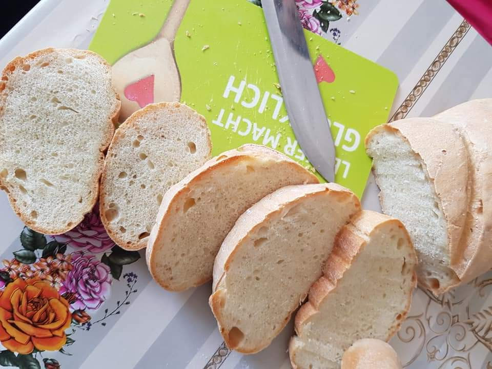 Хляб тип Добруджа но не съвсем защото е домашно приготвен