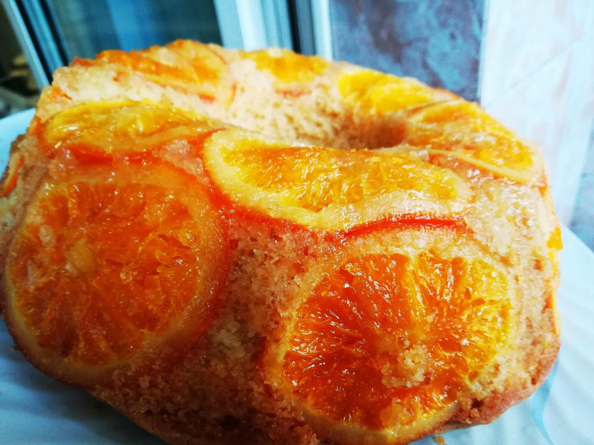 Истински разкош под формата на портокалов кейк със сиропНеобходими Продукти●