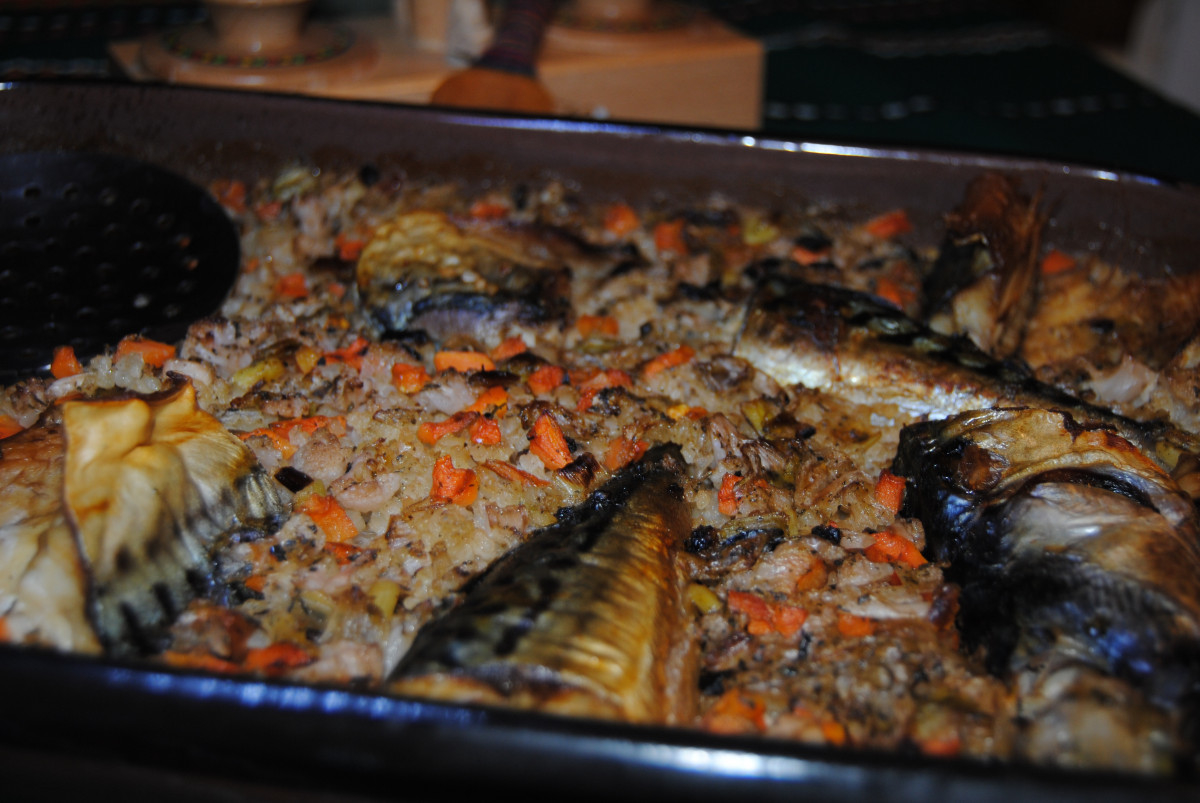 Страхотен рибник с ориз и скумрия - ястие, подходящо за