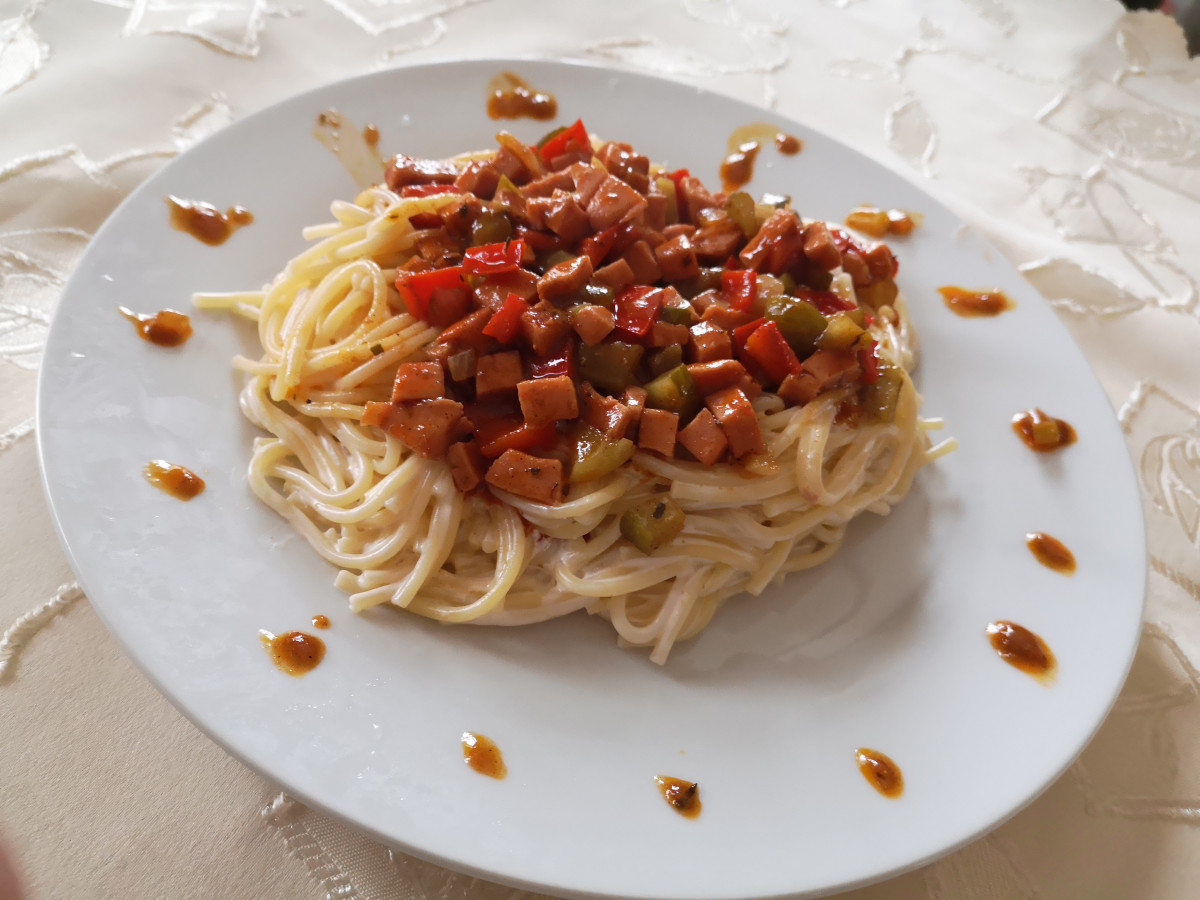 Става ли дума за спагети, ние винаги сме настроени импровизаторски