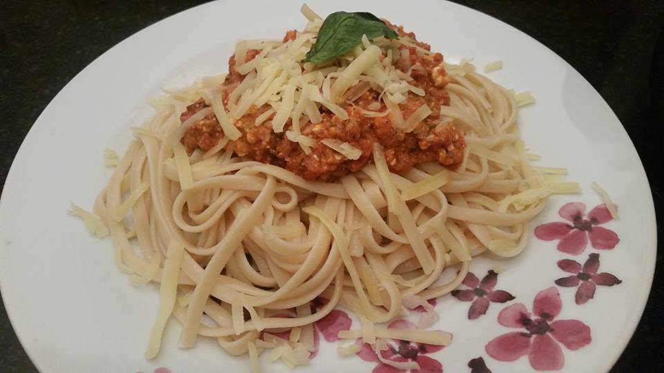 Не са точно традиционни спагети Болонезе но вкусът им е