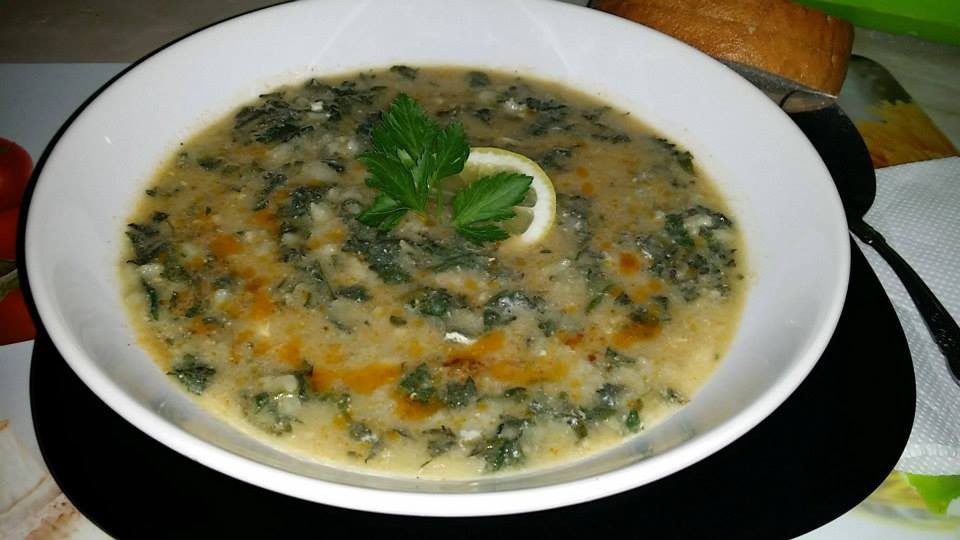 Ароматна копривена супа която е най вкусна напролет и когато