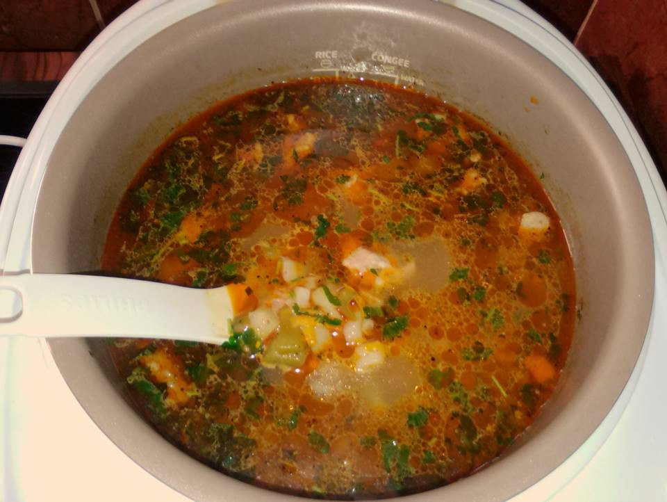 Ароматна супа която ще ви чака в готовност топла докато