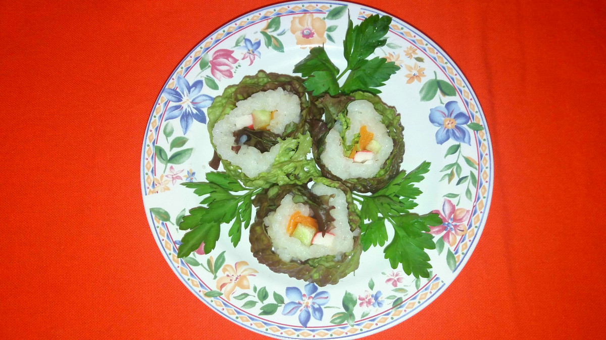 Нетрадиционно предложение за леко предястие – свежи суши кимбап
